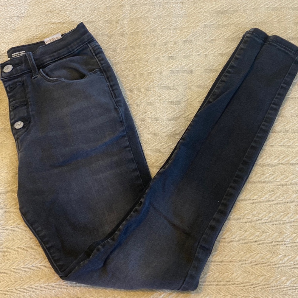 NWOT 14 Old Navy Girls Roackstar Super Skinny high rise jeggings jeans